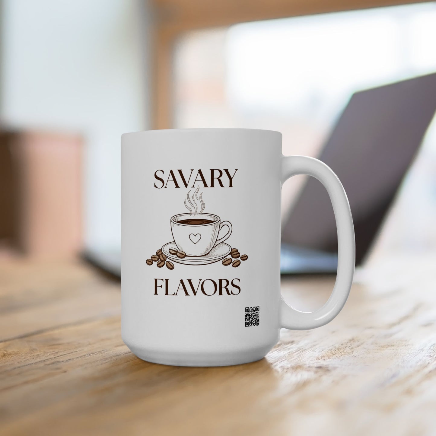 Savary Flavors Coffee Mug | Left hand Coffee Mug