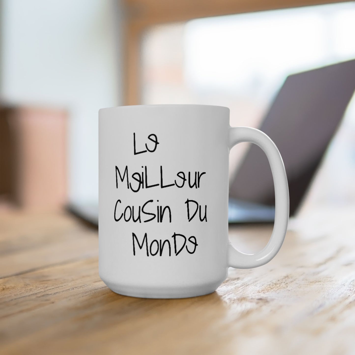 Meilleur cousin du monde Cadeau cousin Mug francophone Tasse cadeau