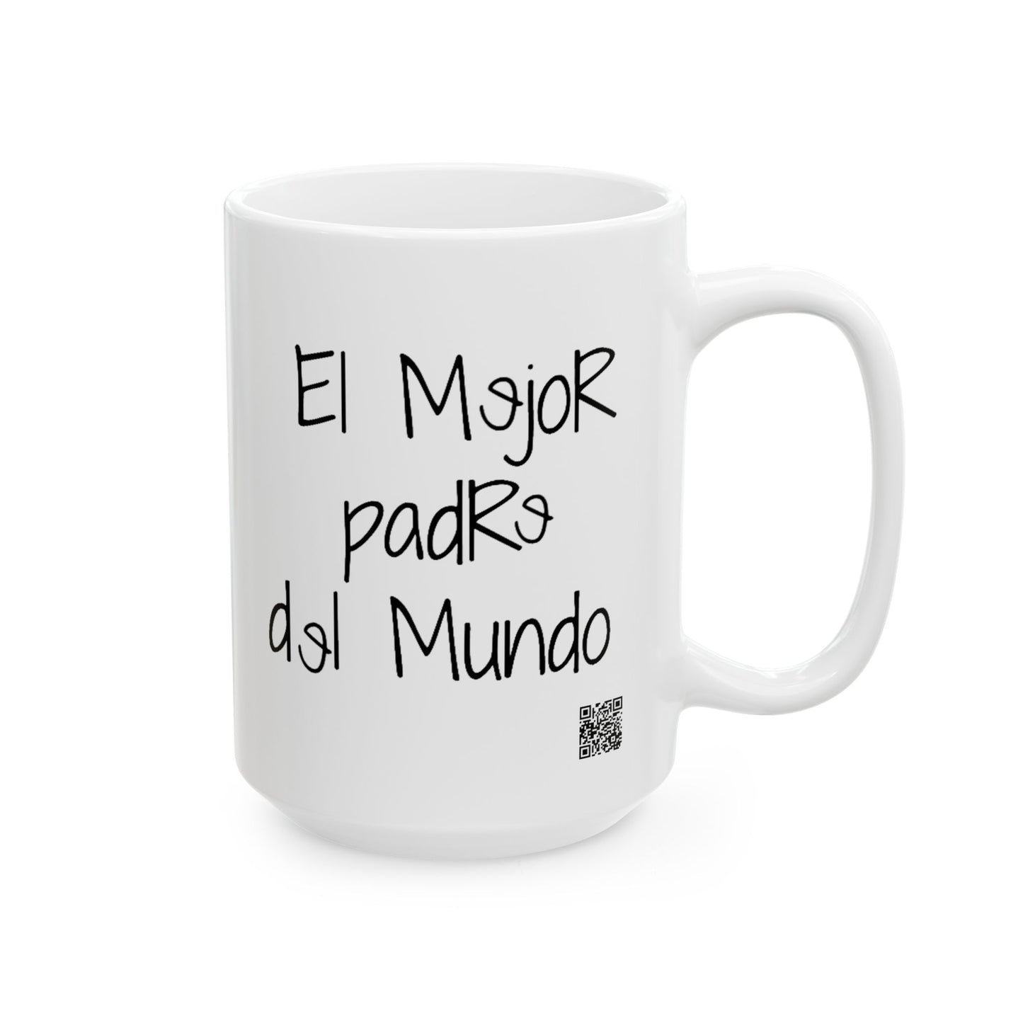 Ceramic Mug — Spanish 'El mejor profesor del mundo' Inspirational Teacher Gift (11oz, 15oz)