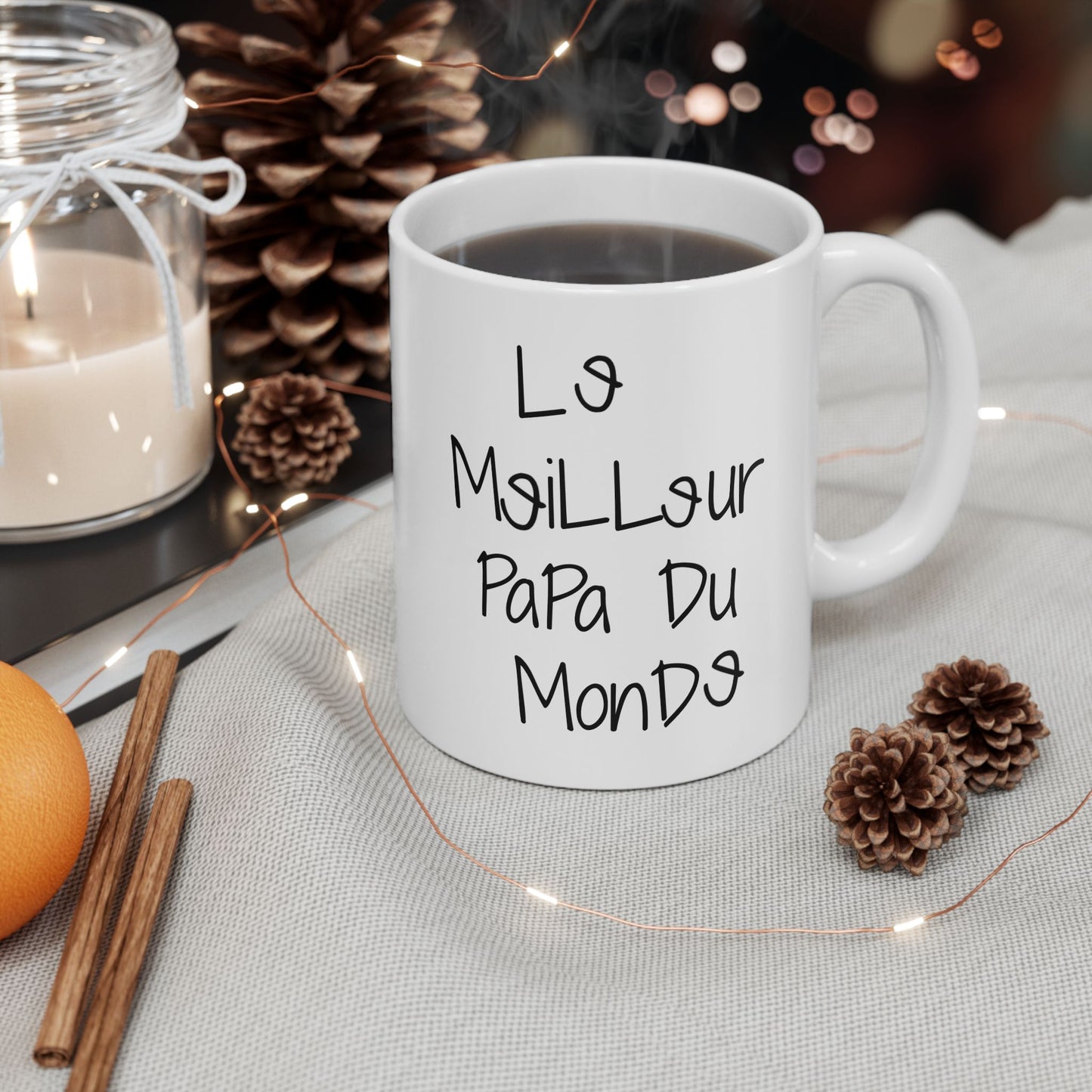 French worlds greatest dad Mug | Fathers day, Birthday, Christmas coffee & tea mug/cup