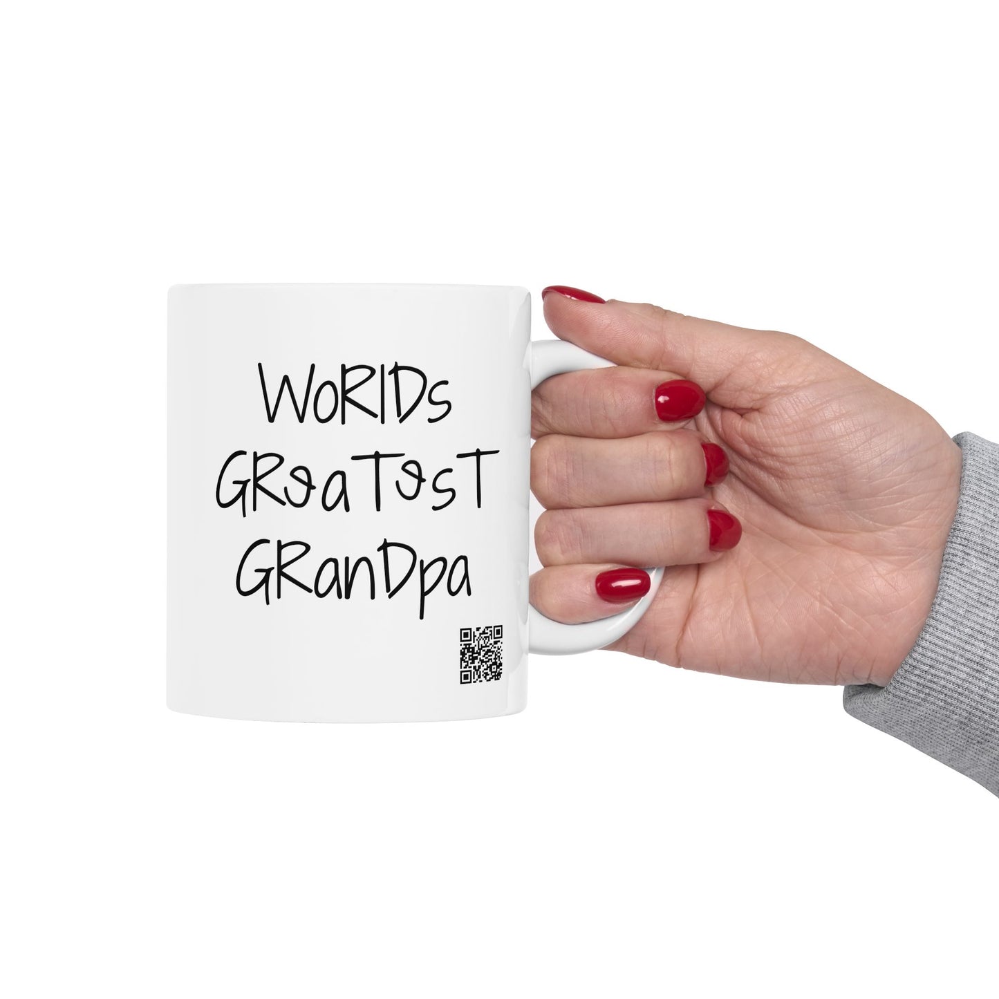 World's Greatest Grandpa Mug | Ceramic Coffee Cup, 11oz 15oz