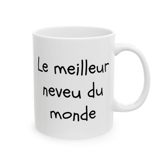 le meilleur neveu du monde | Worlds best nephew French Mug