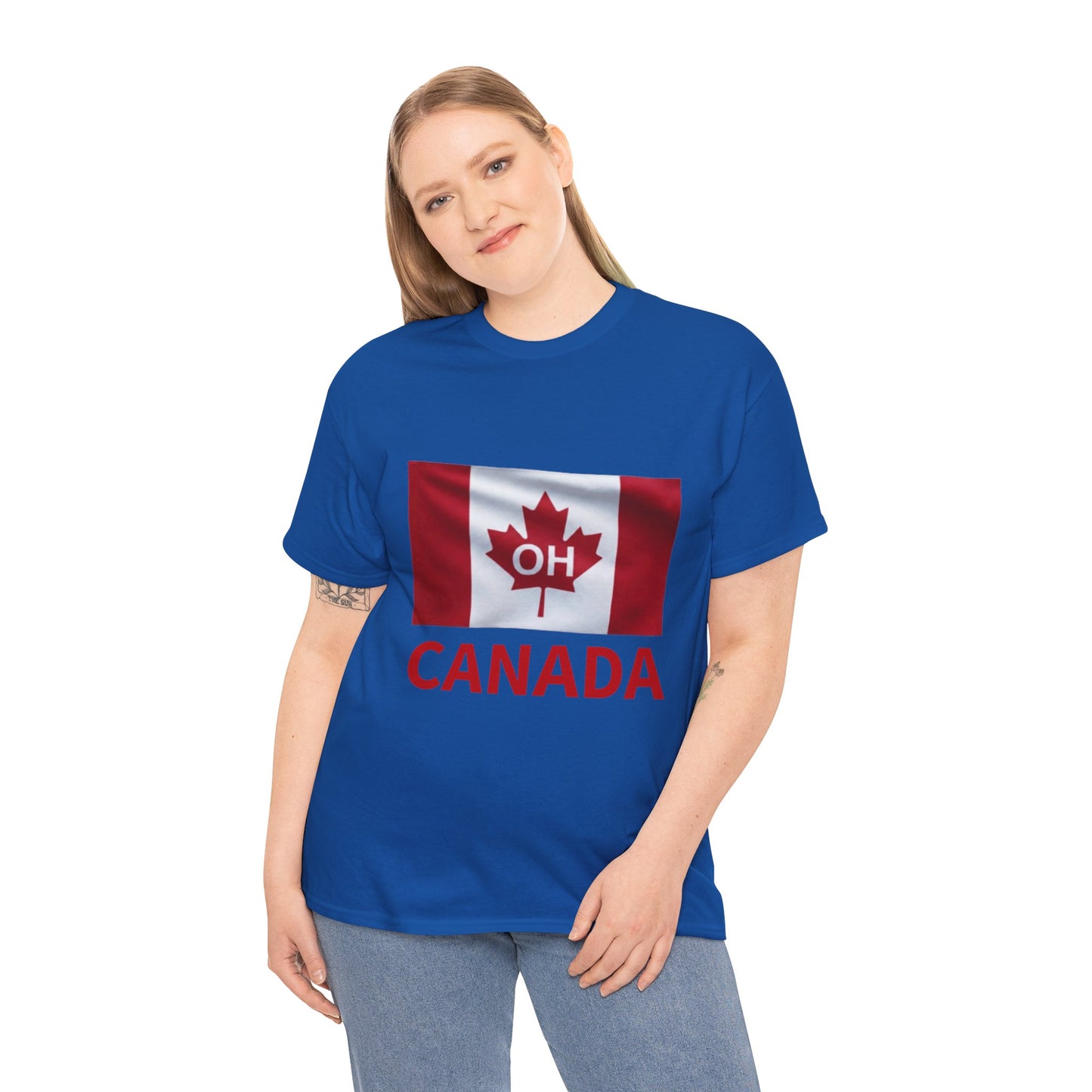 Canada Flag 'OH' CANADA Maple Leaf T-Shirt