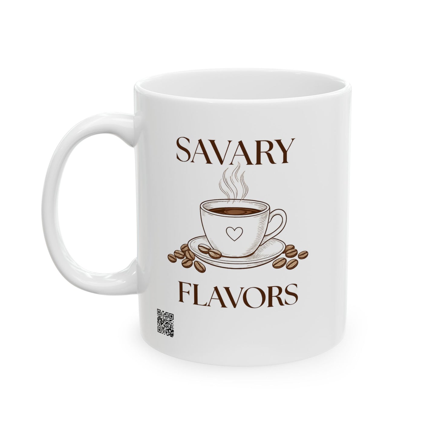 Savary Flavors Coffee Mug - Right Hand Coffee Mug