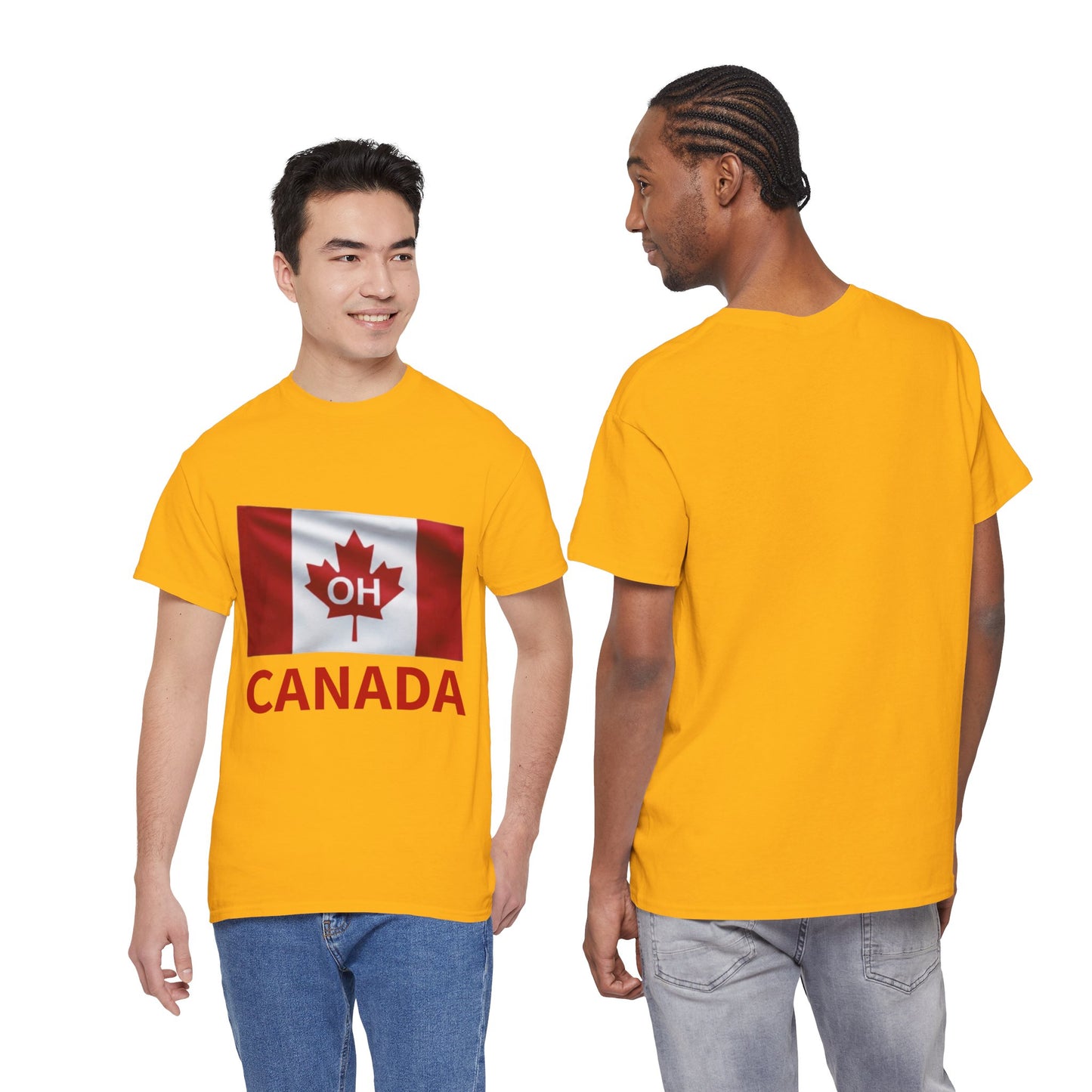 Canada Flag 'OH' CANADA Maple Leaf T-Shirt