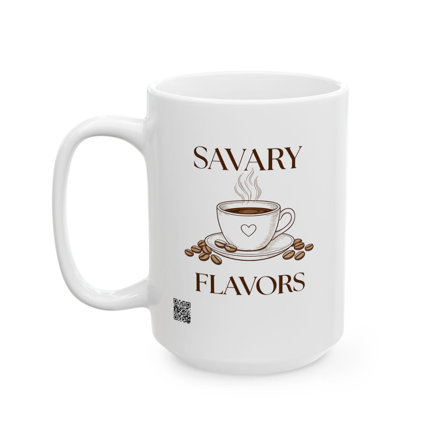 Savary Flavors Coffee Mug - Right Hand Coffee Mug
