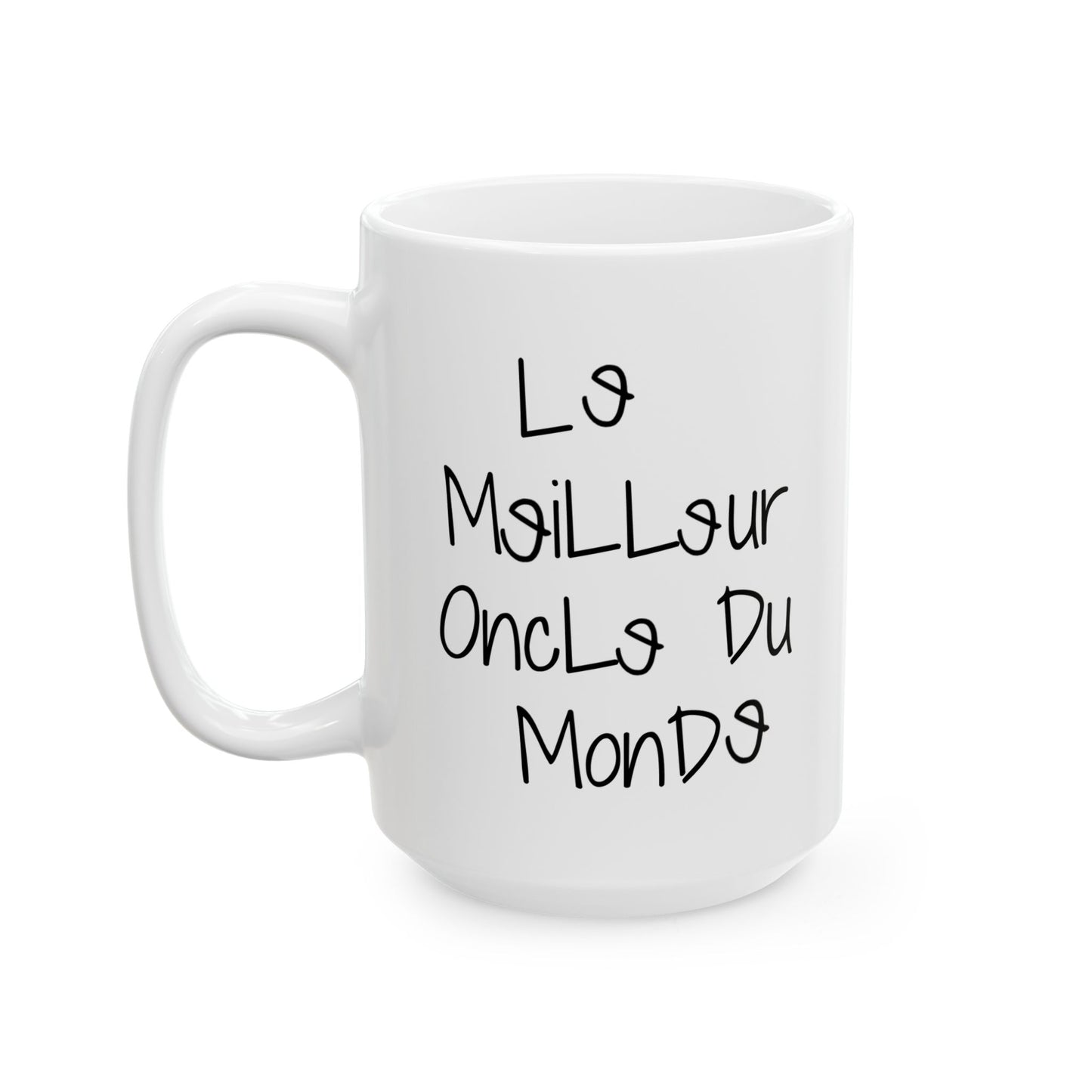 French Worlds Greatest Uncle Mug | Fathers day, Birthday, Christmas Coffee or tea Mug/Cup