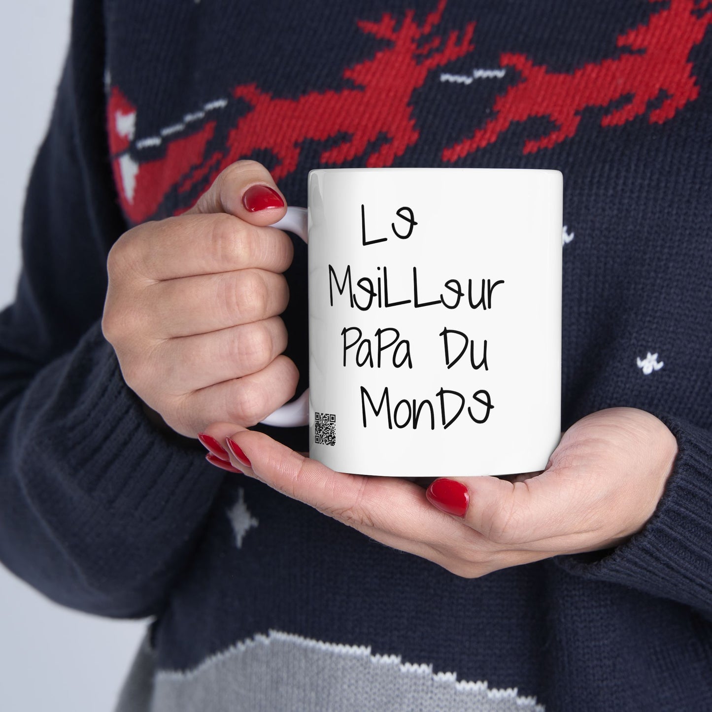 French worlds greatest dad Mug | Fathers day, Birthday, Christmas coffee or tea cup