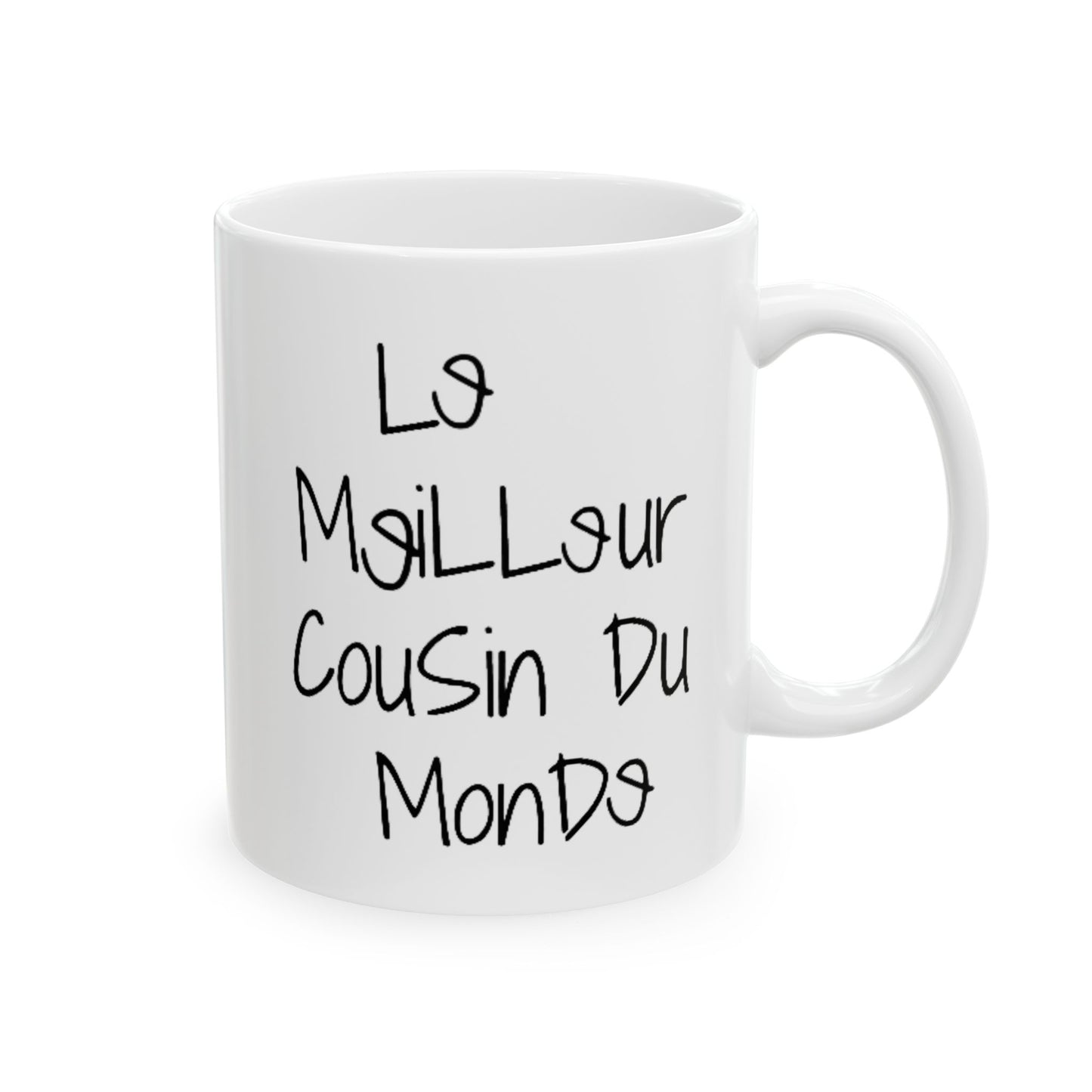 Meilleur cousin du monde  Cadeau cousin  Mug francophone  Tasse cadeau