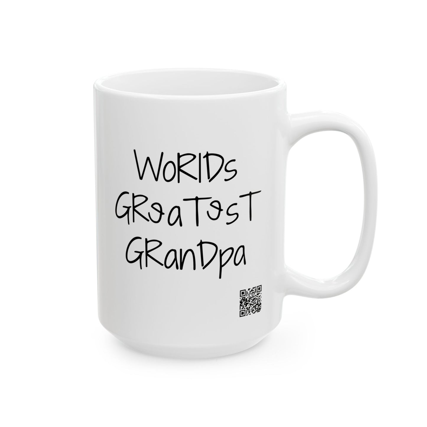 World's Greatest Grandpa Mug | Ceramic Coffee Cup, 11oz 15oz