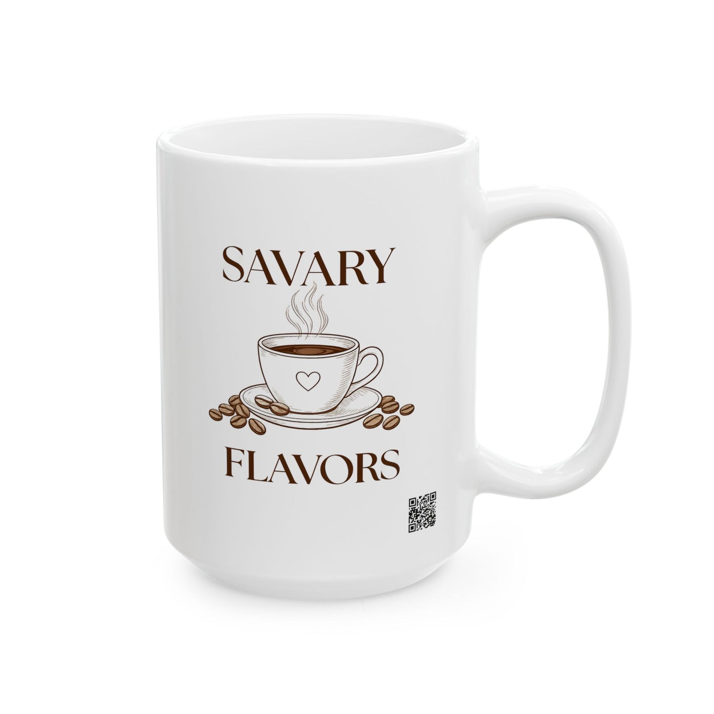 Savary Flavors Coffee Mug | Left hand Coffee Mug