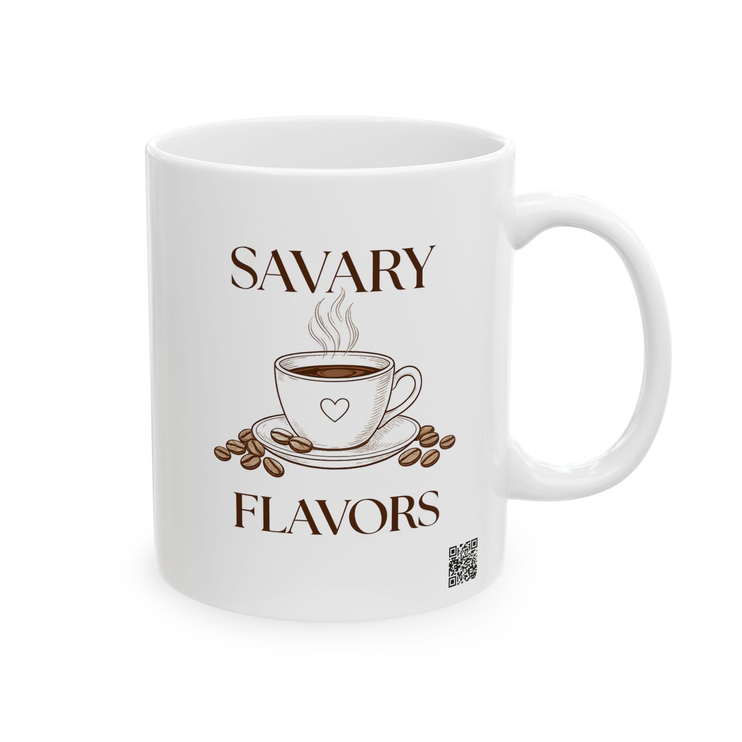 Savary Flavors Coffee Mug | Left hand Coffee Mug