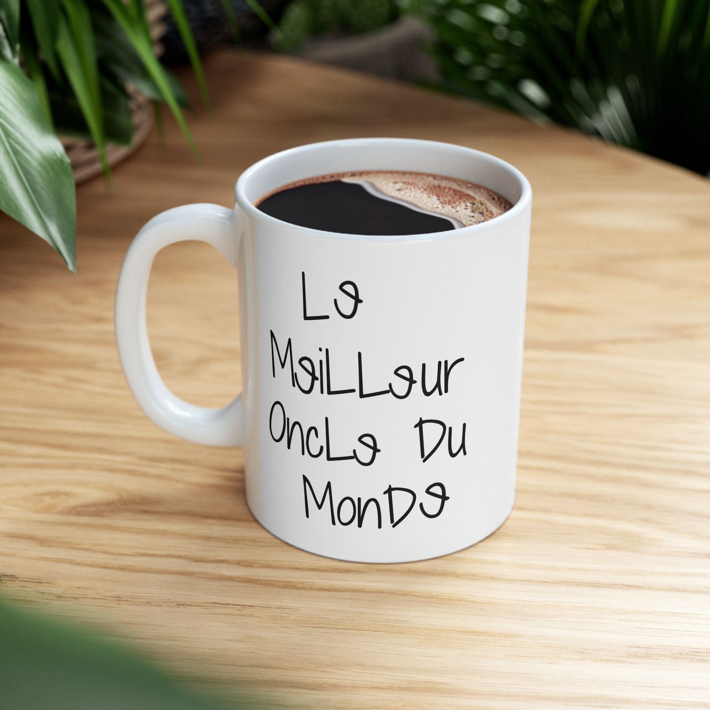 French Worlds Greatest Uncle Mug | Fathers day, Birthday, Christmas Coffee or tea Mug/Cup