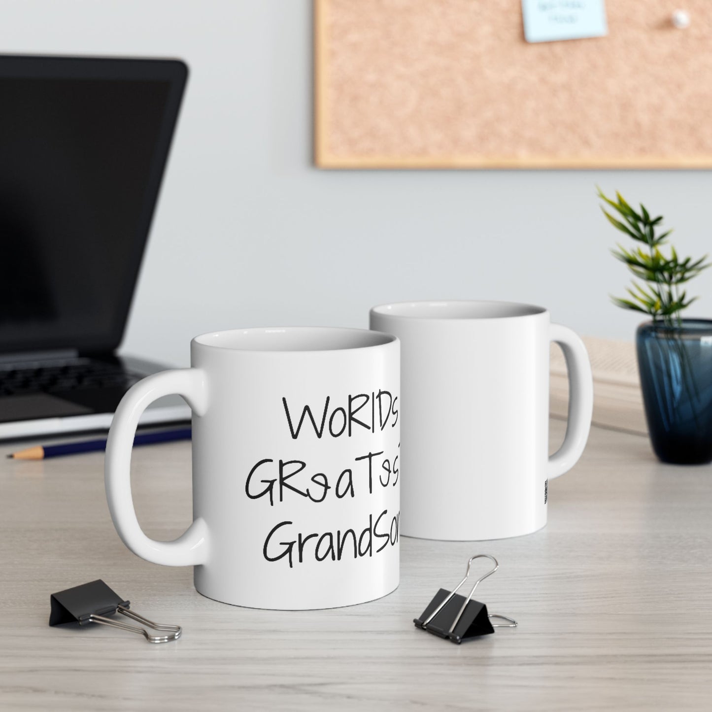Worlds Greatest Grandson Mug | Fathers day, Birthday, Christmas, coffee or tea cup