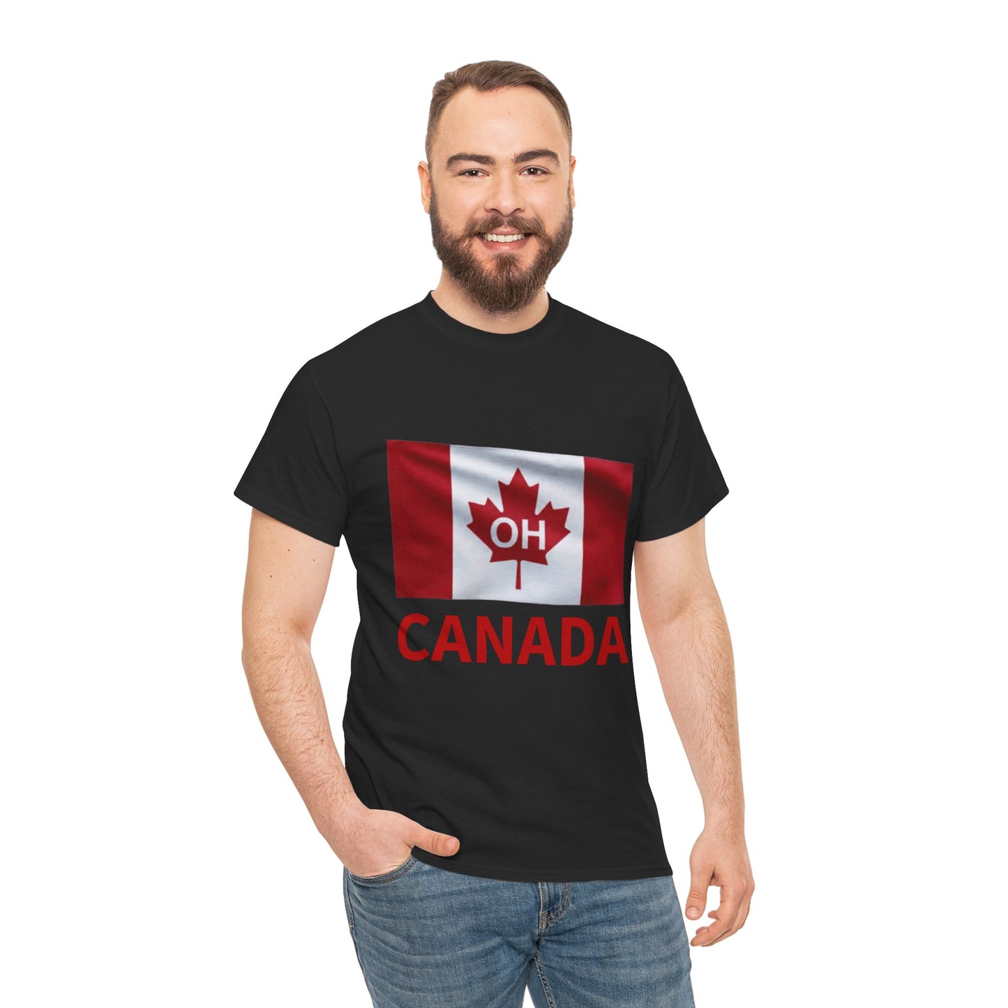 Canada Flag 'OH' CANADA Maple Leaf T-Shirt