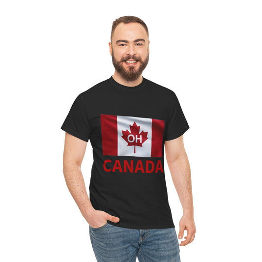 Canada Flag 'OH' CANADA Maple Leaf T-Shirt