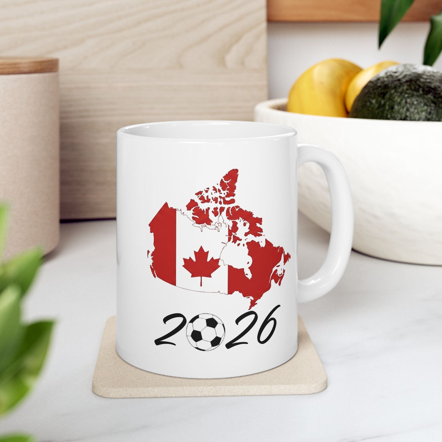 Canada 2026 soccer mug | Canada Pride
