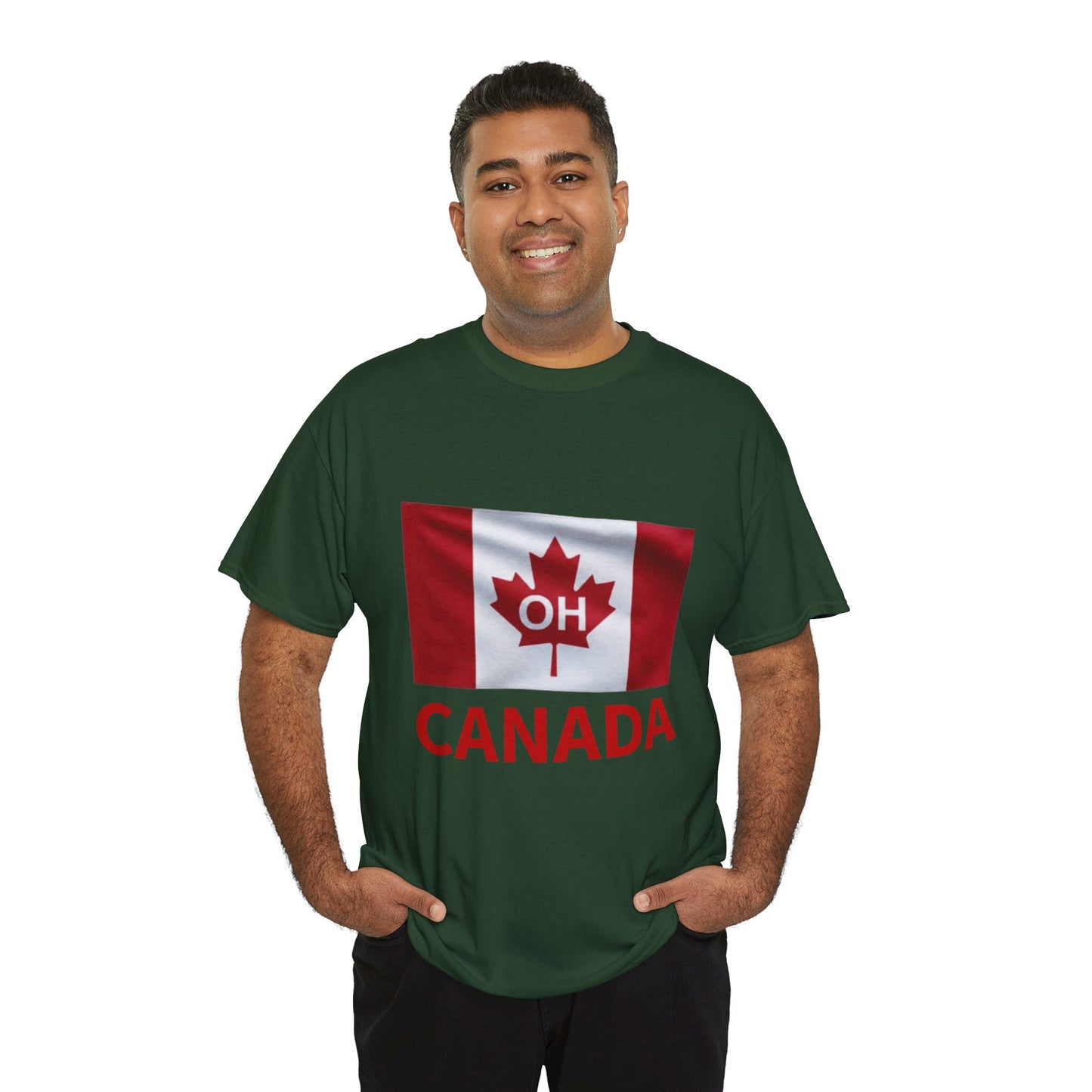 Canada Flag 'OH' CANADA Maple Leaf T-Shirt