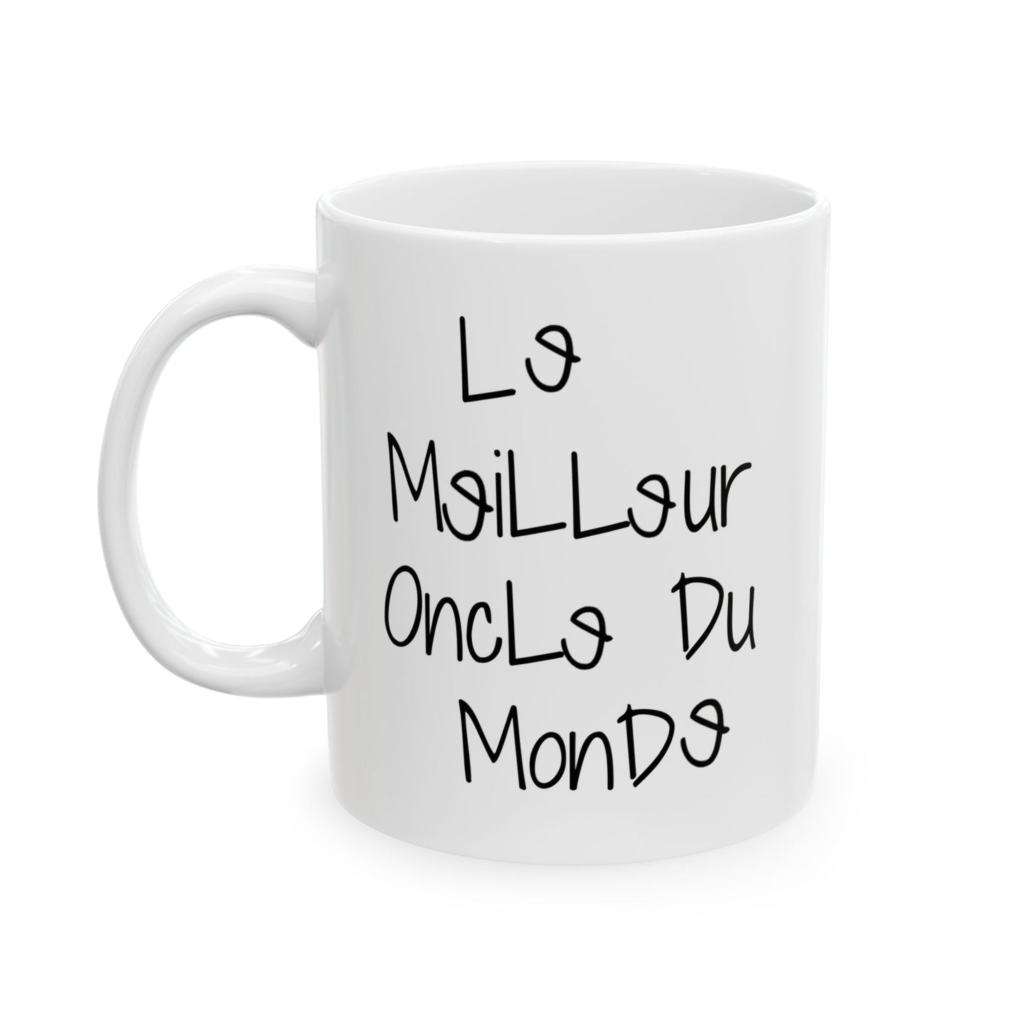 French Worlds Greatest Uncle Mug | Fathers day, Birthday, Christmas Coffee or tea Mug/Cup