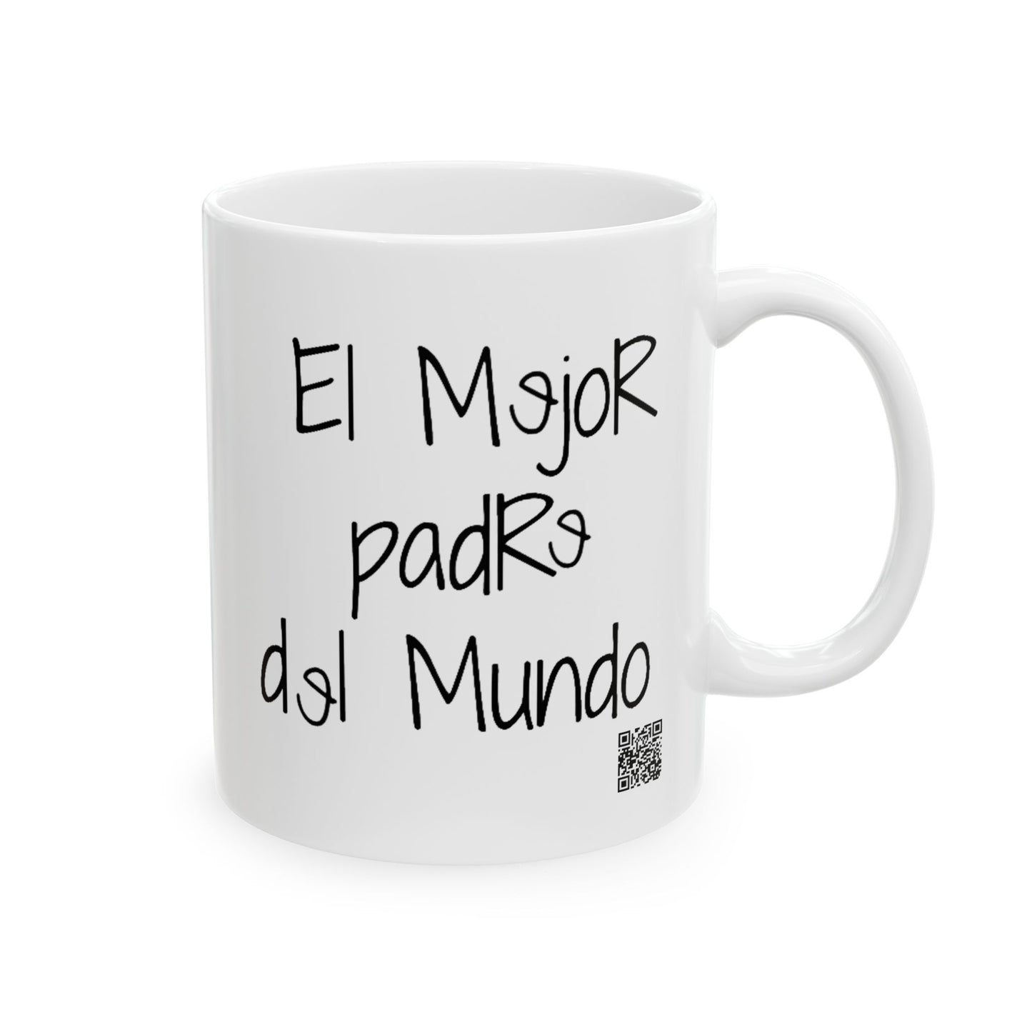 Ceramic Mug — Spanish 'El mejor profesor del mundo' Inspirational Teacher Gift (11oz, 15oz)