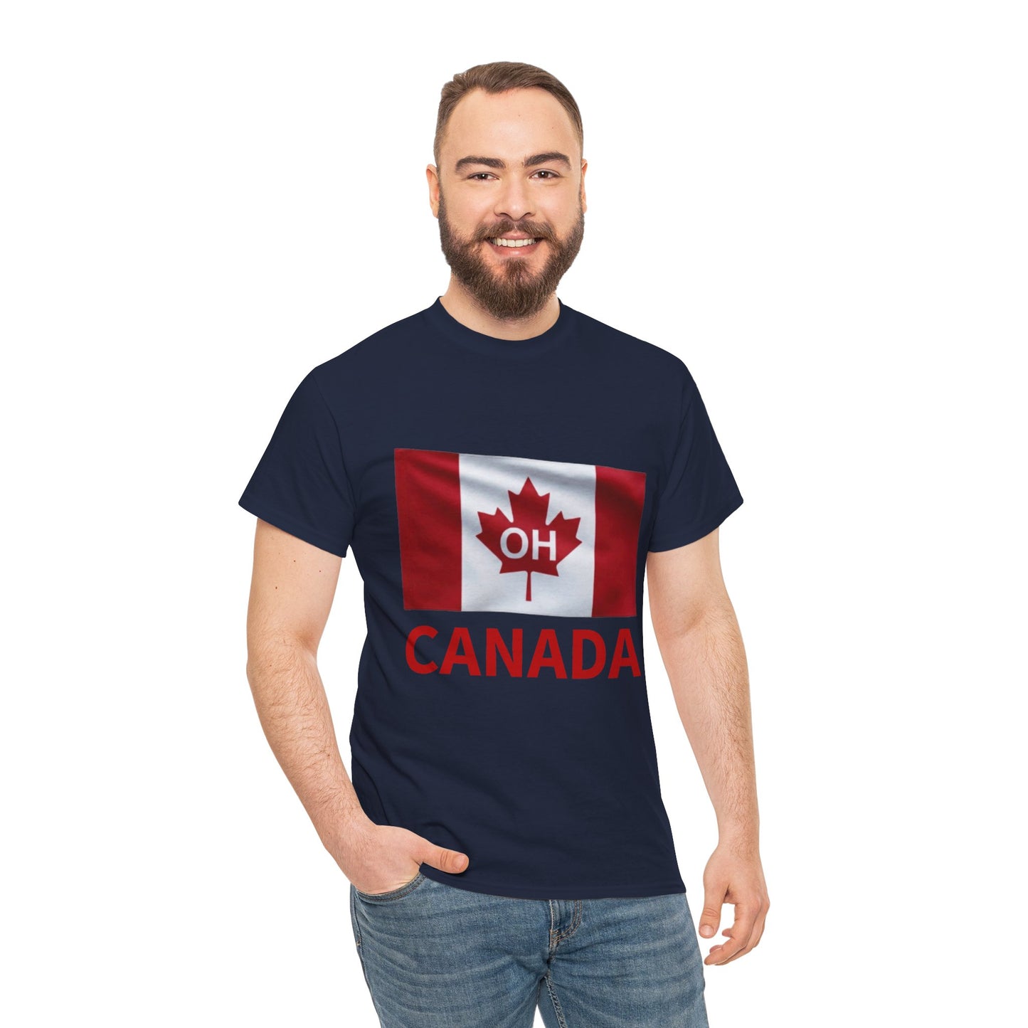 Canada Flag 'OH' CANADA Maple Leaf T-Shirt