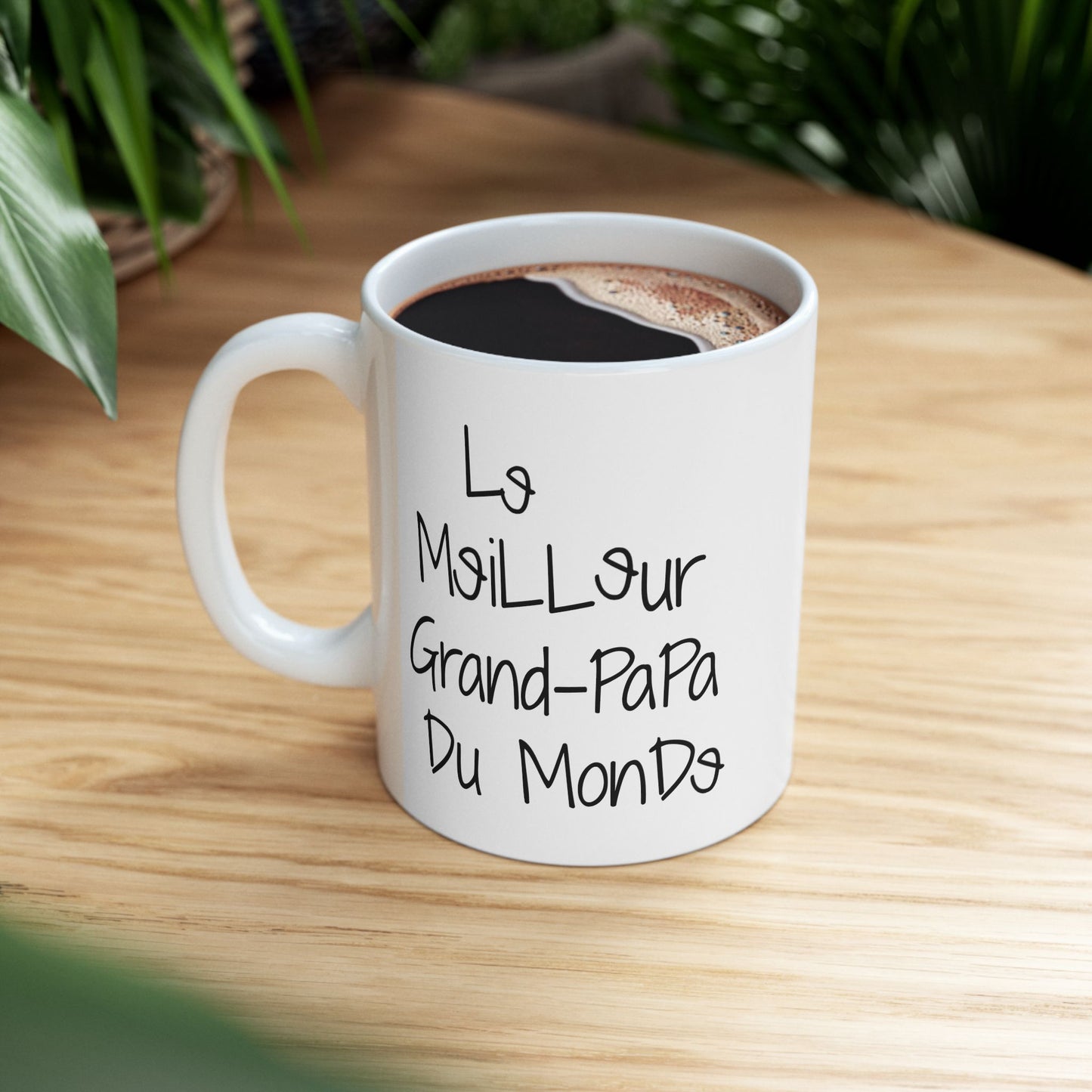 La meilleure tasse à café de grand-père au monde | French grandpa coffee mug/cup (11oz or 15oz)