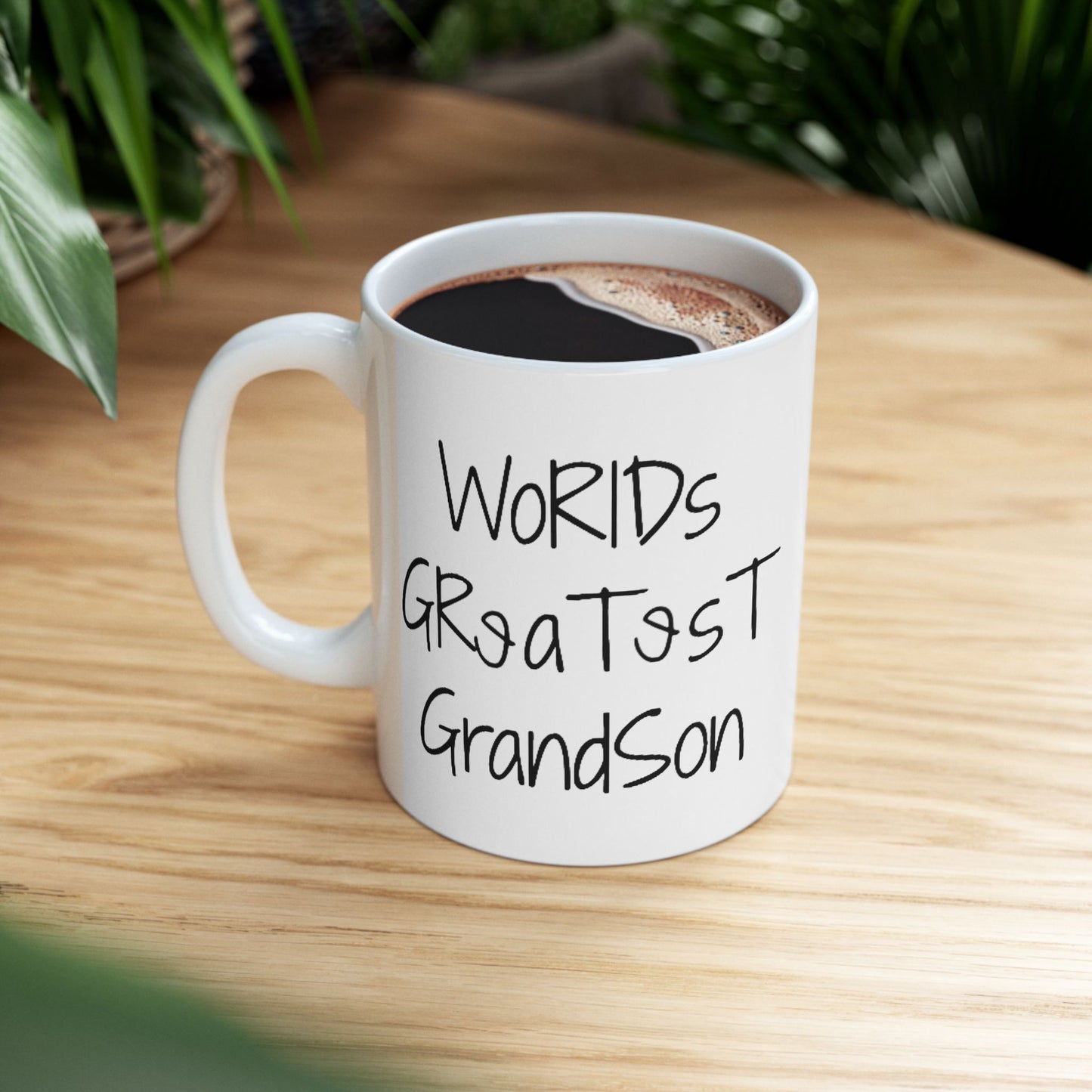 Worlds Greatest Grandson Mug | Fathers day, Birthday, Christmas, coffee or tea cup