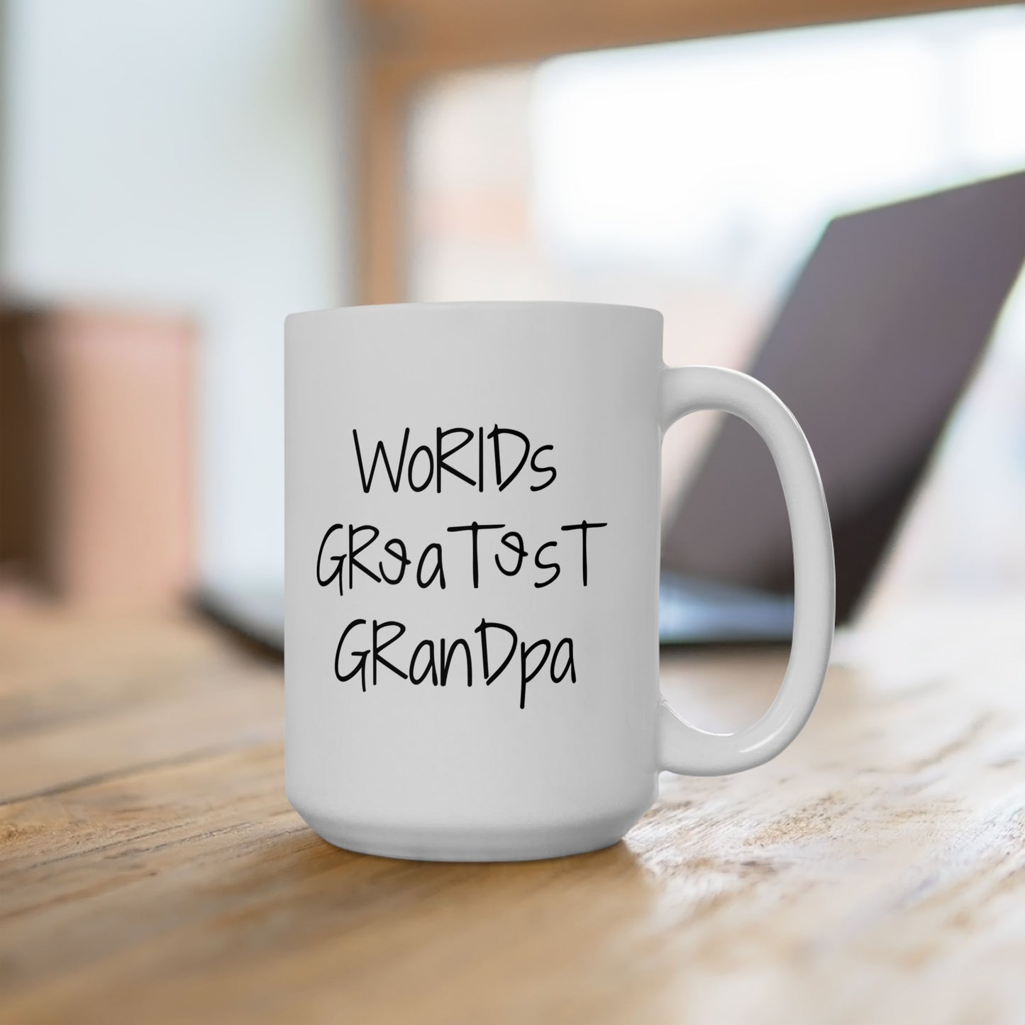 World's Greatest Grandpa Mug | Ceramic Coffee Mug/Cup, 11oz, 15oz