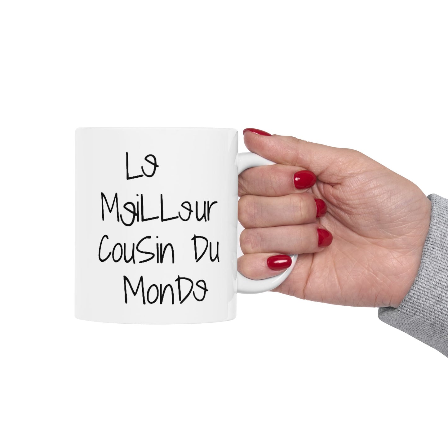 Meilleur cousin du monde  Cadeau cousin  Mug francophone  Tasse cadeau