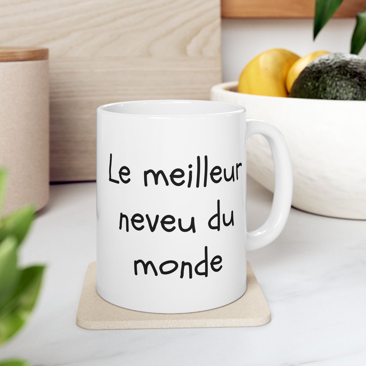 le meilleur neveu du monde | Worlds best nephew French Mug