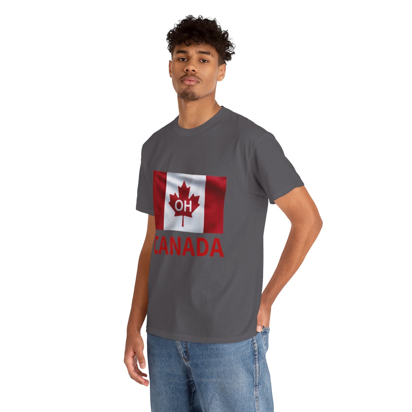 Canada Flag 'OH' CANADA Maple Leaf T-Shirt