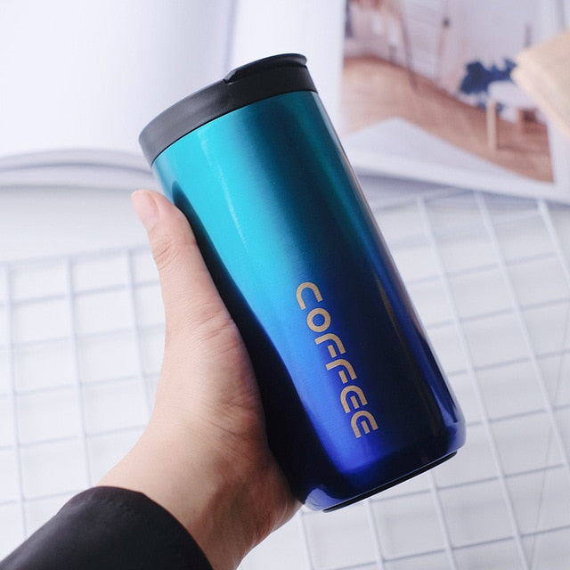 Shiny Leak-Proof  Stainless steel Thermal Travel Mug