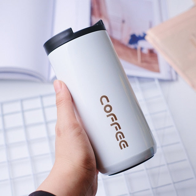 Shiny Leak-Proof  Stainless steel Thermal Travel Mug