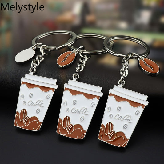 Cute Coffee Keychain